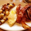 Bacon and Eggs Breakfast at Reynold Restaurant
