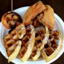 Chicken and Waffles at Detroit Soul Food