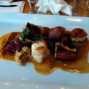 Scallops at Pelican Grill